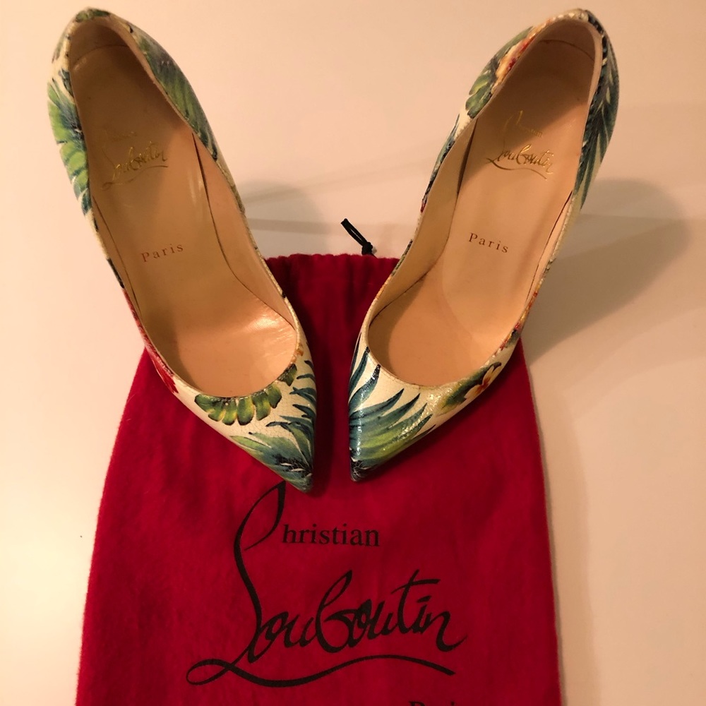 Christian Louboutin “So Kate” 120mm Hawaiian Pumps